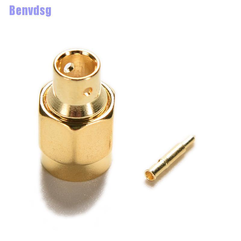 Set 5 Đầu Nối Sma Đực Cho Dây Cáp Rg402 0.141