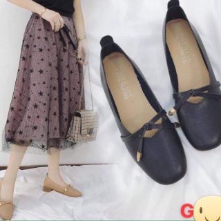 Giày búp bê nơ tiểu thư 3p