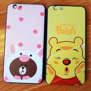 Oppo F1s (A59) ốp lưng viền dẻo hình thú 4D cao cấp