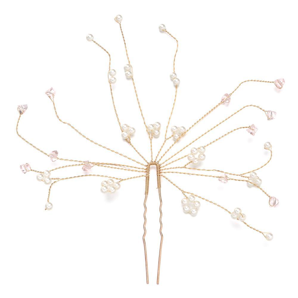 Trâm Cài Tóc Thiết Kế Xinh Xắn Cho Cô Dâu