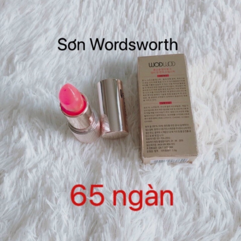 Thanh lý 1 son gió dưỡng môi bóng hồng,mềm mại và bộ trang điểm full cọ
