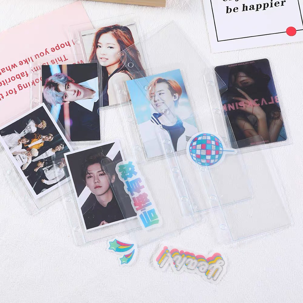 Cuốn album [BD08] đựng ảnh 3 inch bìa còng màu siêu xinh