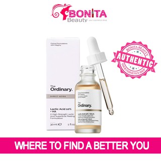 SERUM THE ORDINARY Lactic Acid 10%+ HA - Tẩy tế bào chết chống lão hóa