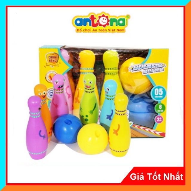 Đồ Chơi Bowling Kids Antona 339 - Giúp Bé Tăng Khả Năng Vận Động