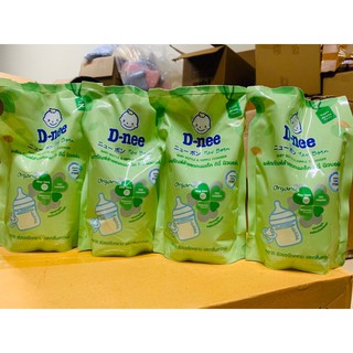 Combo 6 túi nước rửa bình sữa Dnee 600ml mẫu mới