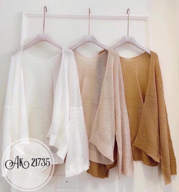 Áo khoác cadigan mỏng | BigBuy360 - bigbuy360.vn