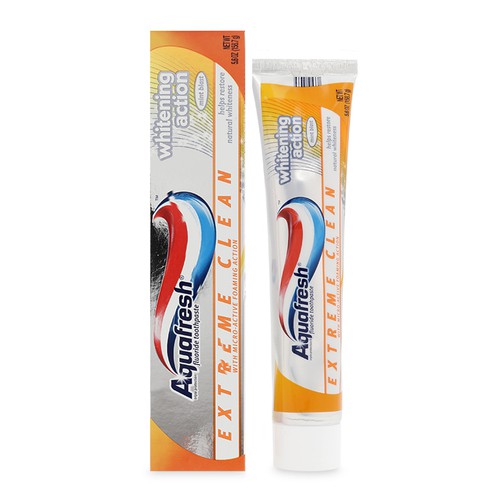 Kem đánh răng Aquafresh Extreme Clean Whitening Action - Mỹ - 158.7g