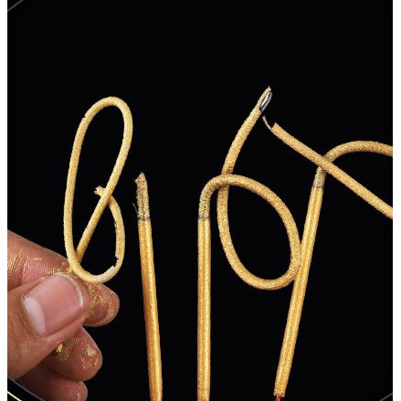 Nhang Thần Tài "Cuộn tàn-Không khói-Thân to" 290 cây/thẻ