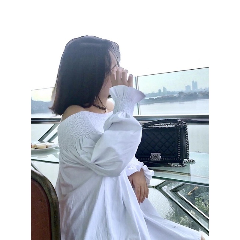 Pass váy trễ vai tingoan