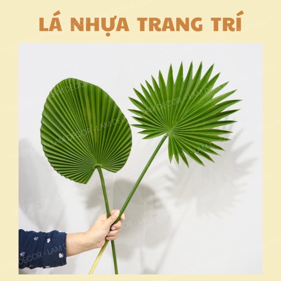 Mẫu Lá Nhiệt Đới Trang Trí Nhà, Làm Phụ Kiện Chụp Ảnh