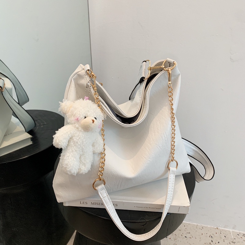 Túi Đeo Vai Màu Đơn Giản Dễ Thương Cổ Điển Thời Trang Hàn Quốc