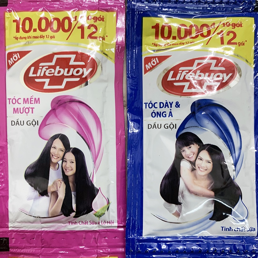 Dây Dầu Gội Head &amp; Shoulders, Clear, Lifebuoy, Palmolive, Sữa Tắm Hazeline, Familiar