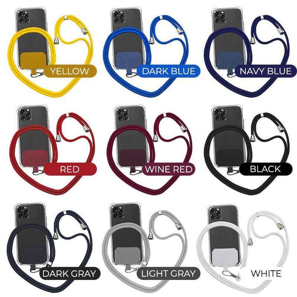 Glees Dây Đeo Điện Thoại Bằng Nylon Mềm 9 Màu Tùy Chọn