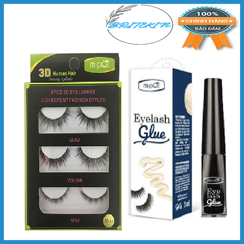 Lông Mi Giả 3D và Keo Dán Mi Giả  Mpros Eyelash Glue