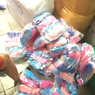 Combo dép cá heo 15 tiểu 5 trung