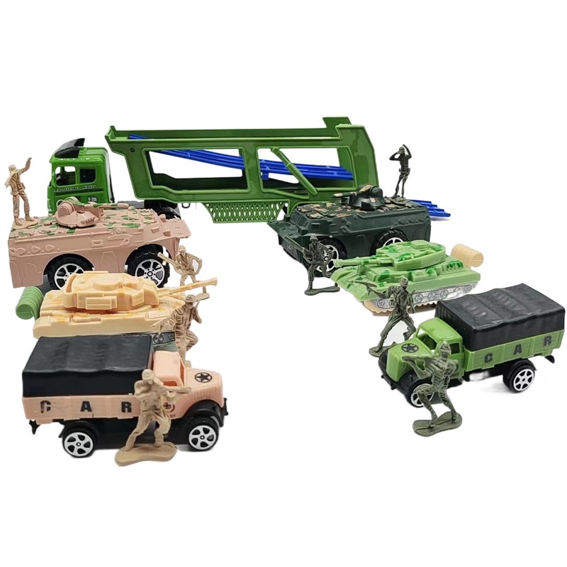 Bộ Đồ Chơi Xe Kéo Thiết Kế Dễ Thương Cho Bé Trai