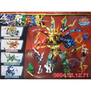 Đồ chơi LEGO Ninja Cao thủ Ninja 4 trong 1 - LY68093