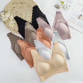 Áo lót mỏng cỡ lớn không đường may làm thon gọn vòng ngực phong cách xinh xắn cho nữ