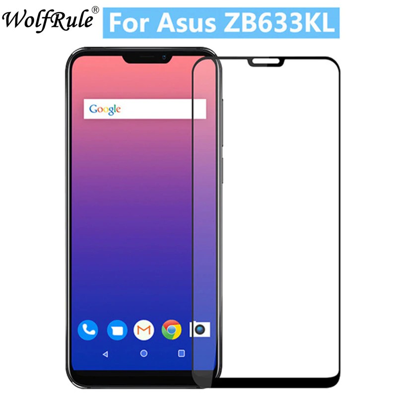 Miếng Dán Kính Cường Lực Full Màn 9D Cho Asus Zenfone Max Pro M2 - Đen