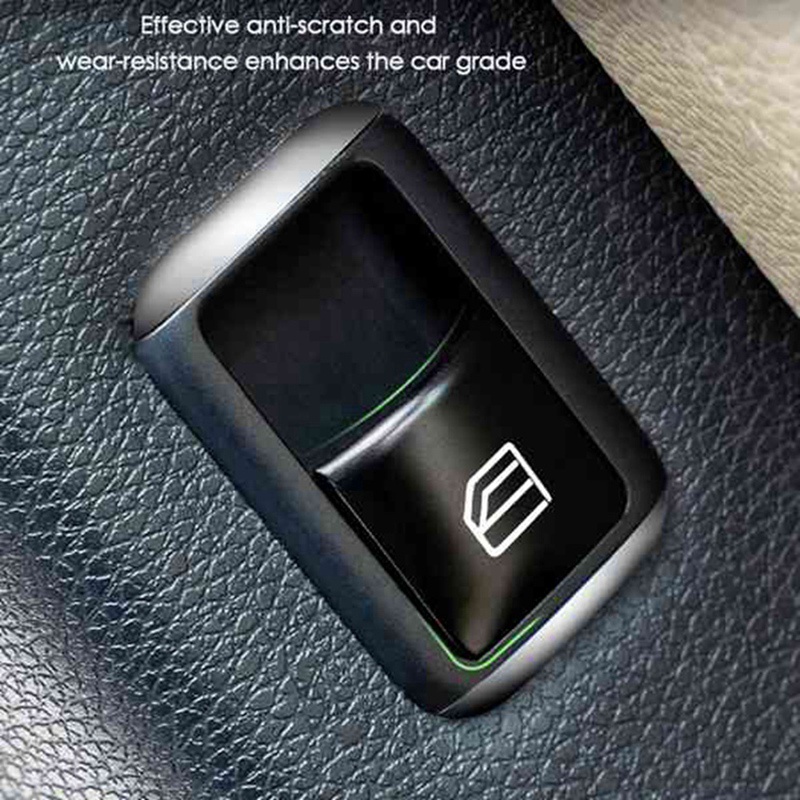 Bộ 4 Vỏ Bọc Nút Công Tắc Khóa Cửa Xe Hơi Mercedes Benz C E Class GLK GL ML W204