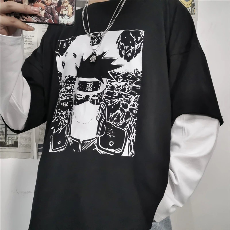 Áo thun tay lỡ form rộng Kakasi, Áo phông unisex Tiger.86 AFR255