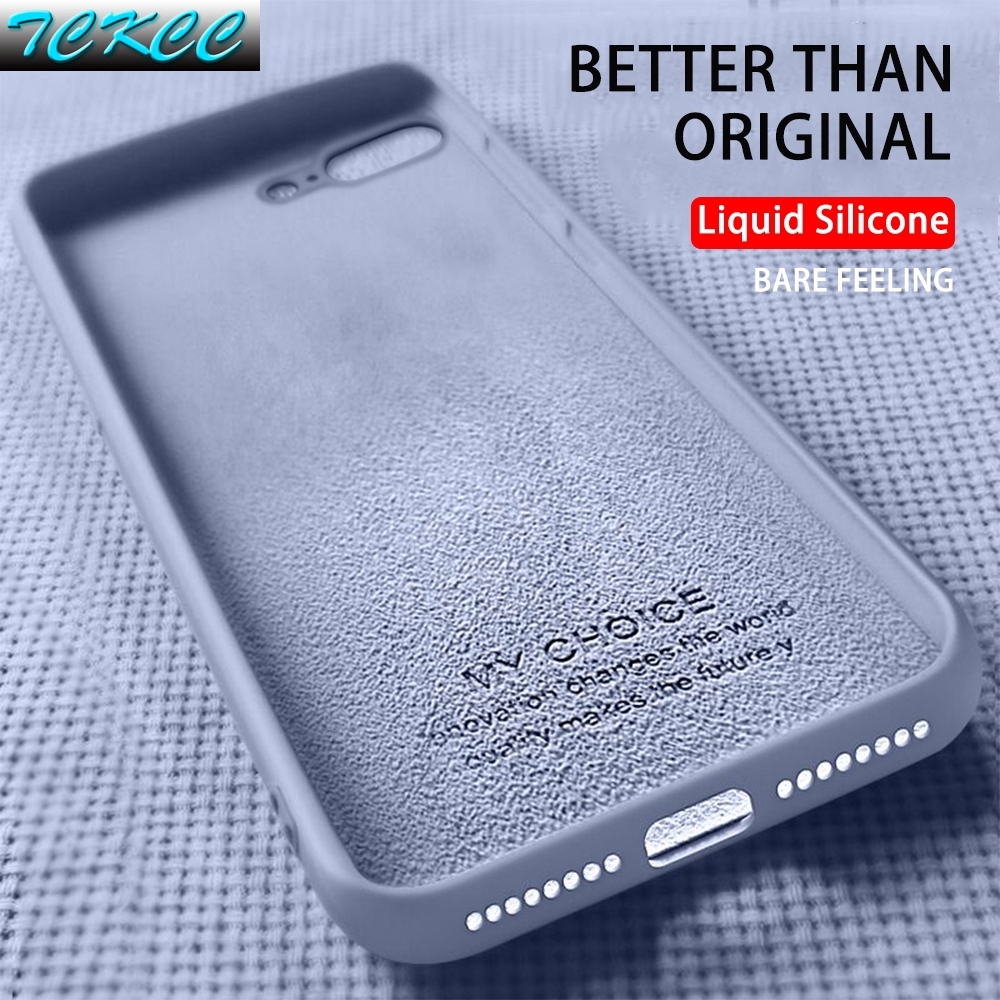 Ốp Điện Thoại Silicone Mềm Cảm Giác Chạm Mềm Mại Như Da Em Bé Cho Apple iPhone 6 6S Plus 5 5S SE
