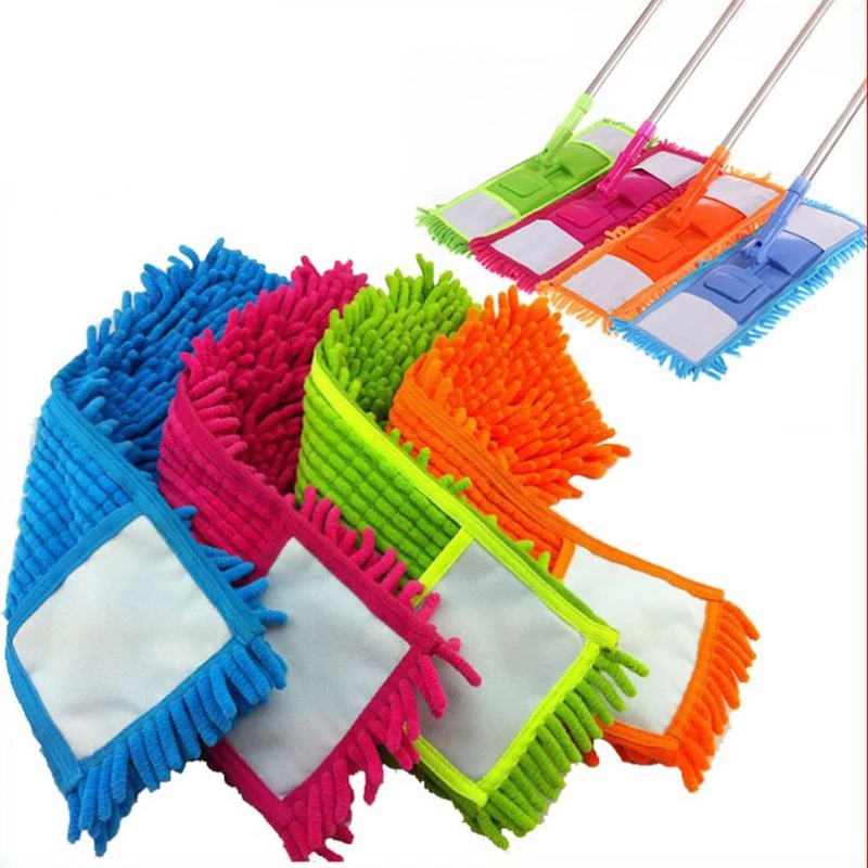 Giẻ Lau Nhà Bằng Sợi Microfiber Có Thể Tháo Rời Thay Thế Tiện Dụng