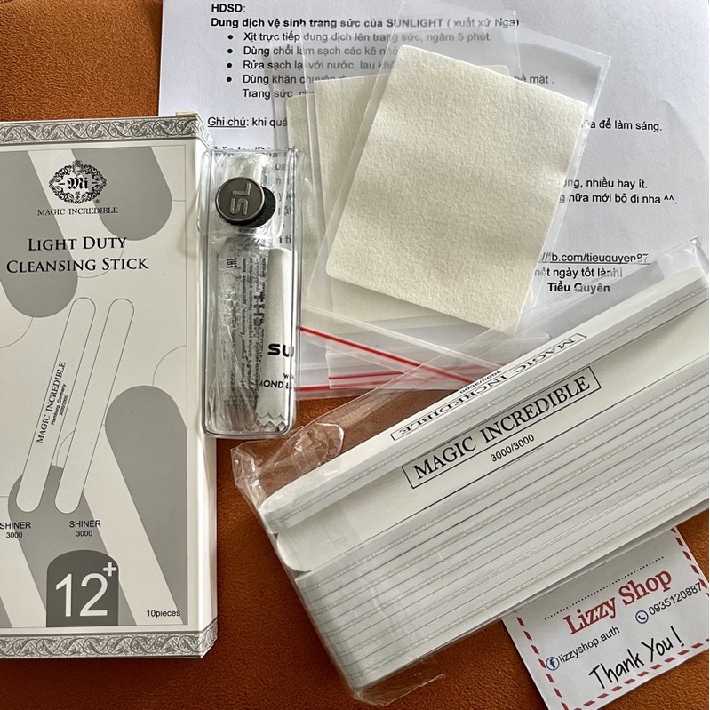 Combo vệ sinh trang sức