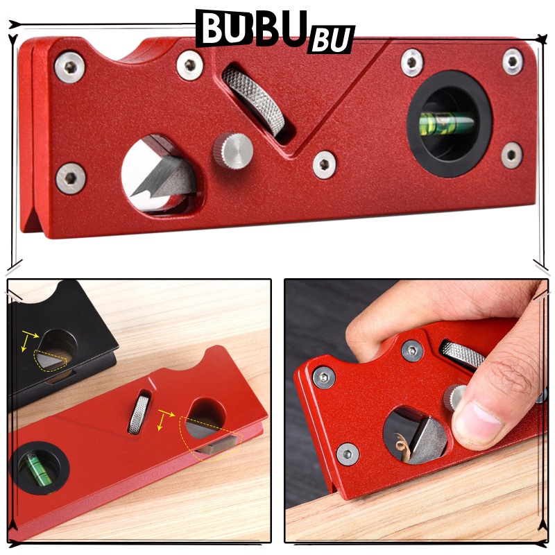 Máy bay Chamfer dùng cho gỗ, Dụng cụ làm phẳng góc cạnh, Dụng cụ bào tay làm gỗ để cắt tỉa và vát cạnh nhanh, Quà tặng ngày lễ tình nhân