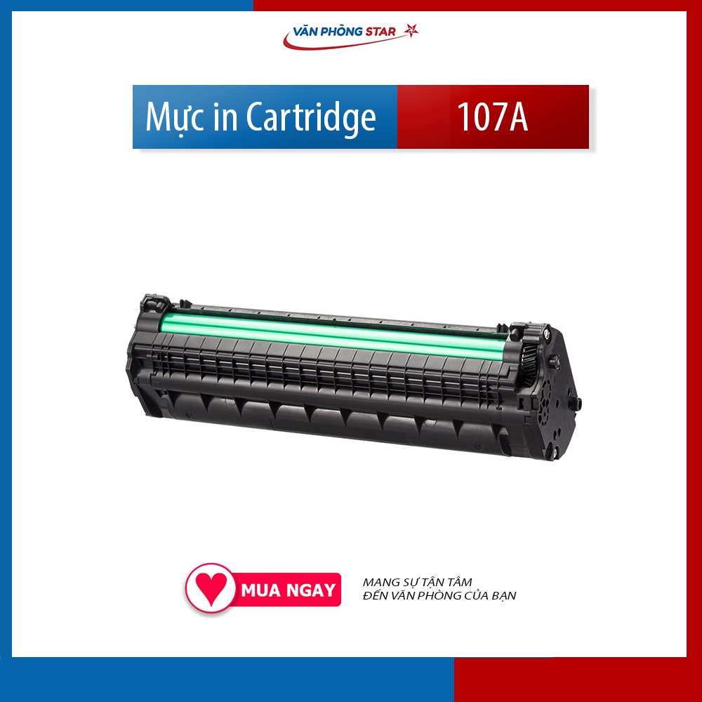 Hộp mực in 107A W1107A dùng cho máy in HP LaserJet 103a/107a/107w Laser MFP 135a/w/nw.CAM KẾT BẢO HÀNH 1 ĐỔI 1