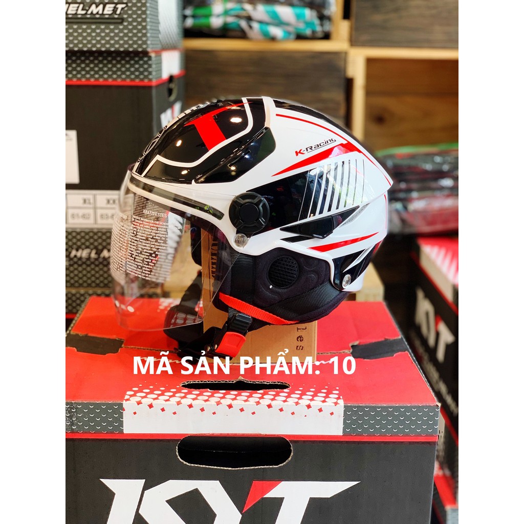 Mũ bảo hiểm nữa đầu thời trang chính hãng KYT Tigerjet