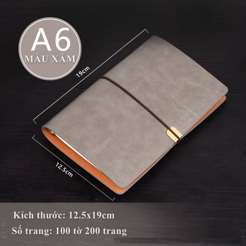 Sổ tay bìa rời khổ A5
