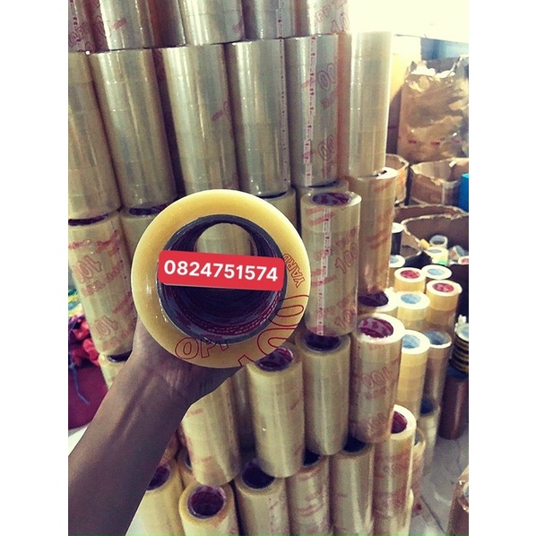 BĂNG KEO TRONG ĐỤC 200YARD LÕI 5 LI, DÀY DẶN