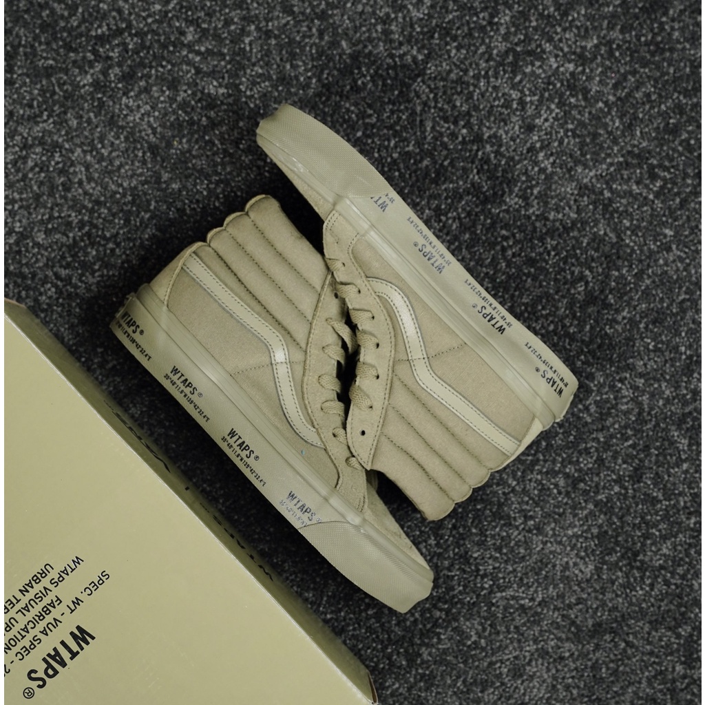 Wtaps x Vault Giày Trượt Ván Vải canvas Cổ Cao Thời Trang Thường Ngày Vans OG Sk8-Hi LX 964
