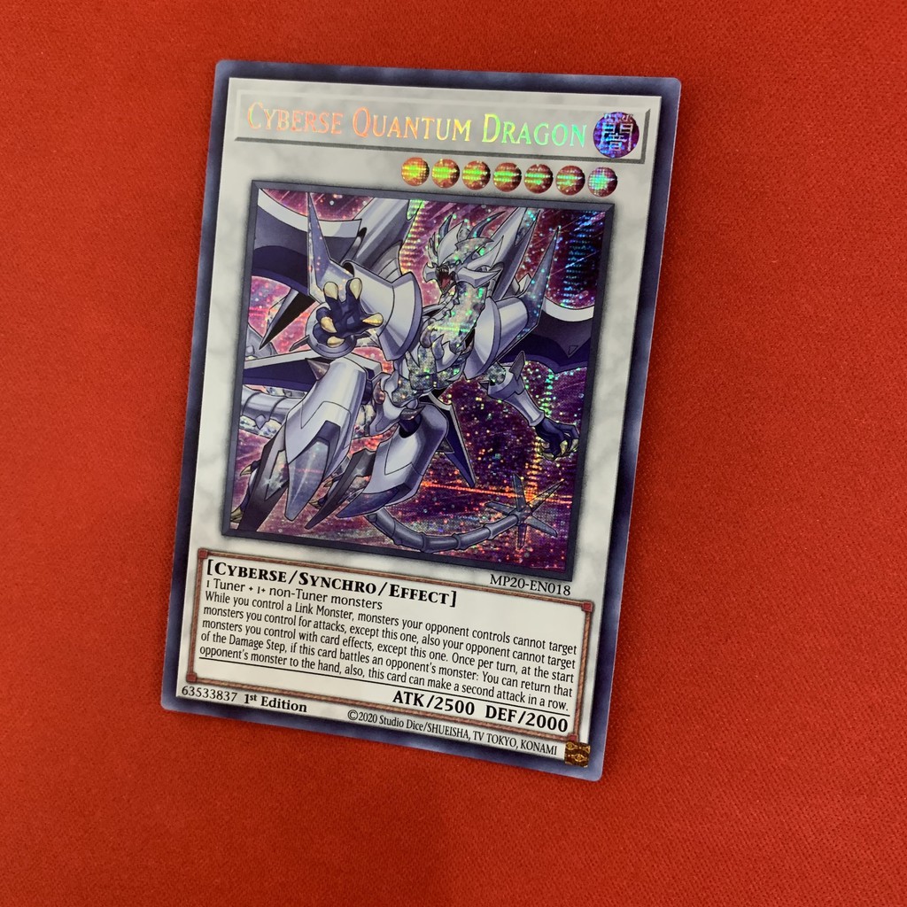 [EN][Thẻ Bài Yugioh Chính Hãng] Cyberse Quantum Dragon