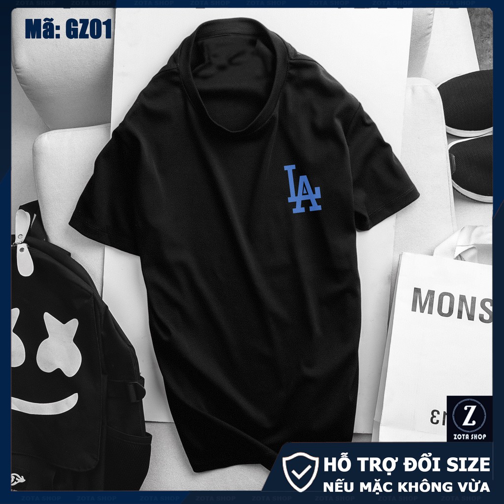 Áo phông nam ngắn tay cổ tròn ZOTA chất cotton tici in LA - Micky 2 mặt GZ01 | BigBuy360 - bigbuy360.vn