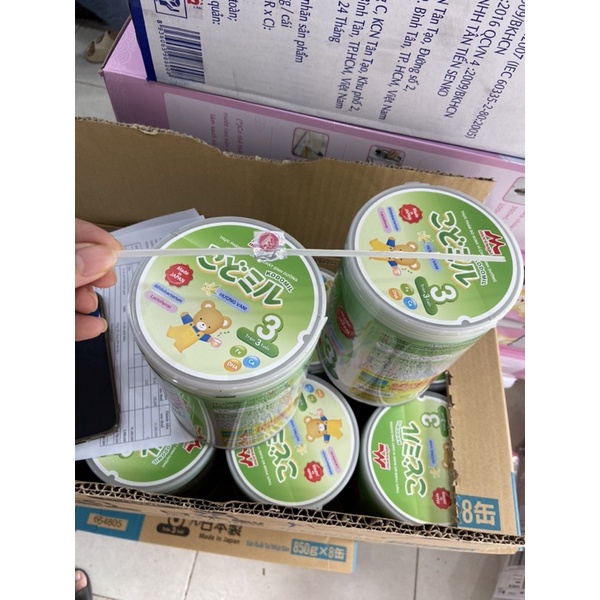 Sữa Morinaga số 3  hộp 850g- cho bé từ 3 tuổi trở lên date 2023