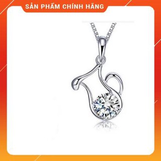 Dây chuyền thủy bình bạc s925 12 cung hoàng đạo - thủy bình - bạc s925