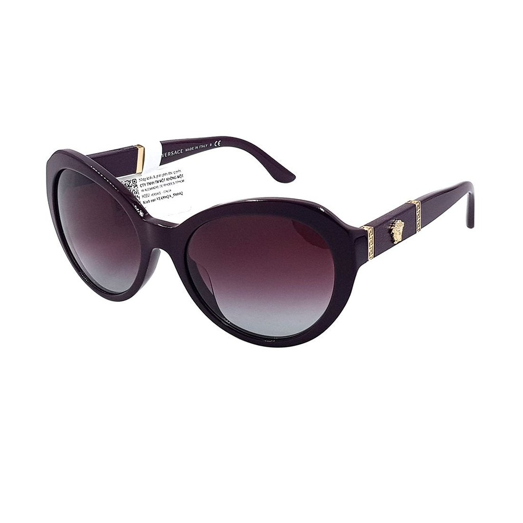 Kính mát nam nữ thời trang Versace VE4306QA màu sắc thời trang chính hãng, thiết kế dễ đeo bảo vệ mắt