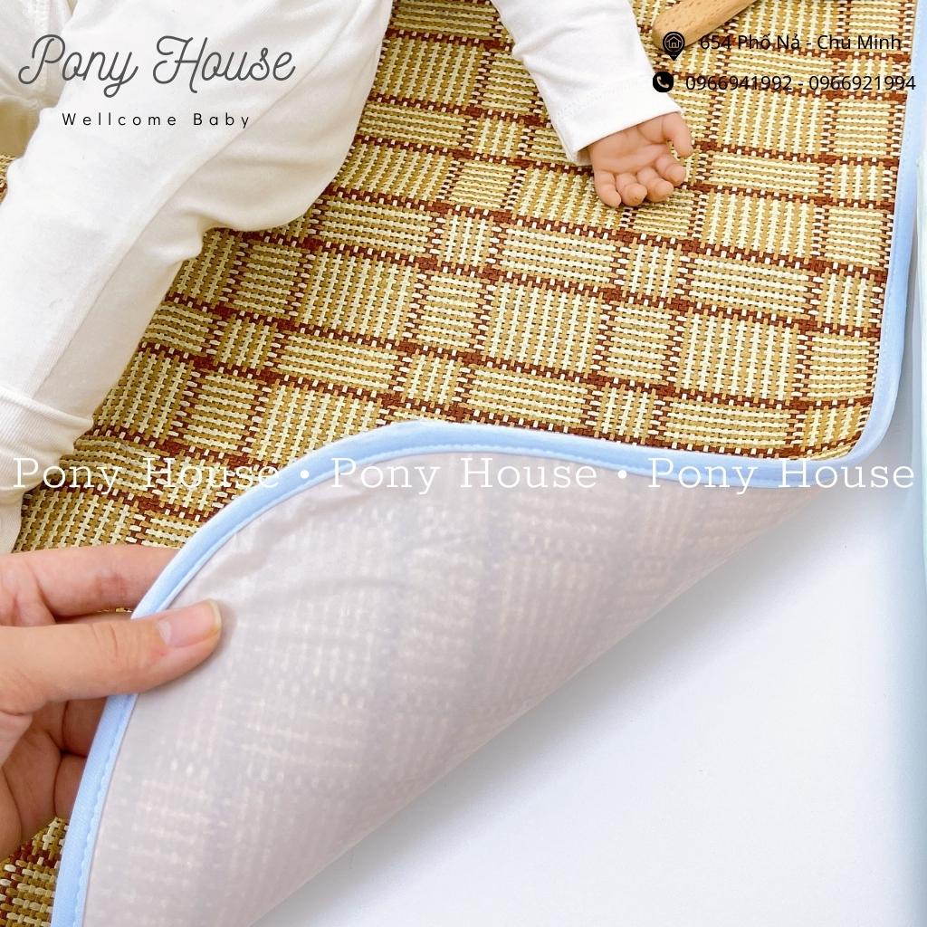 Chiếu Điều Hòa Chống Thấm Chiếu Lục Bình Thoáng, Mát Cho Bé Từ Sơ Sinh KT 60x90cm