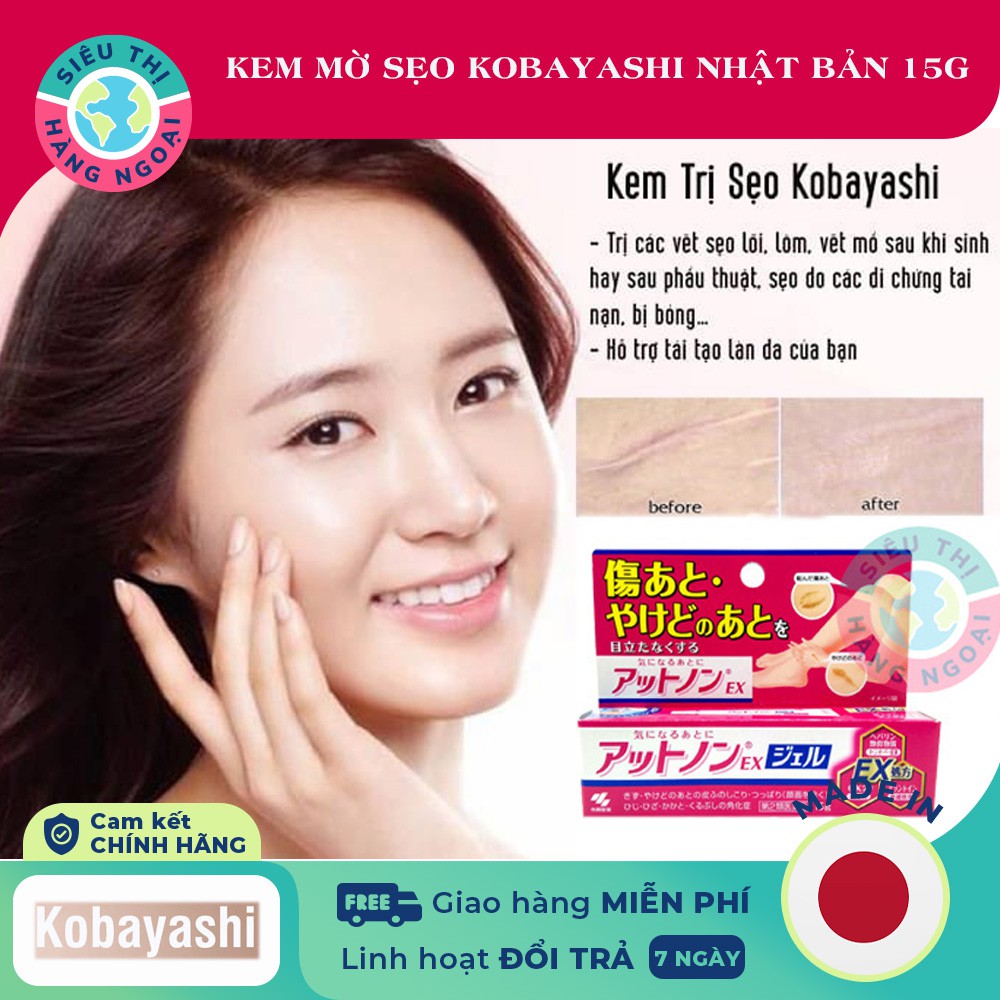 Kem mờ sẹo KOBAYASHI Nhật Bản 15g