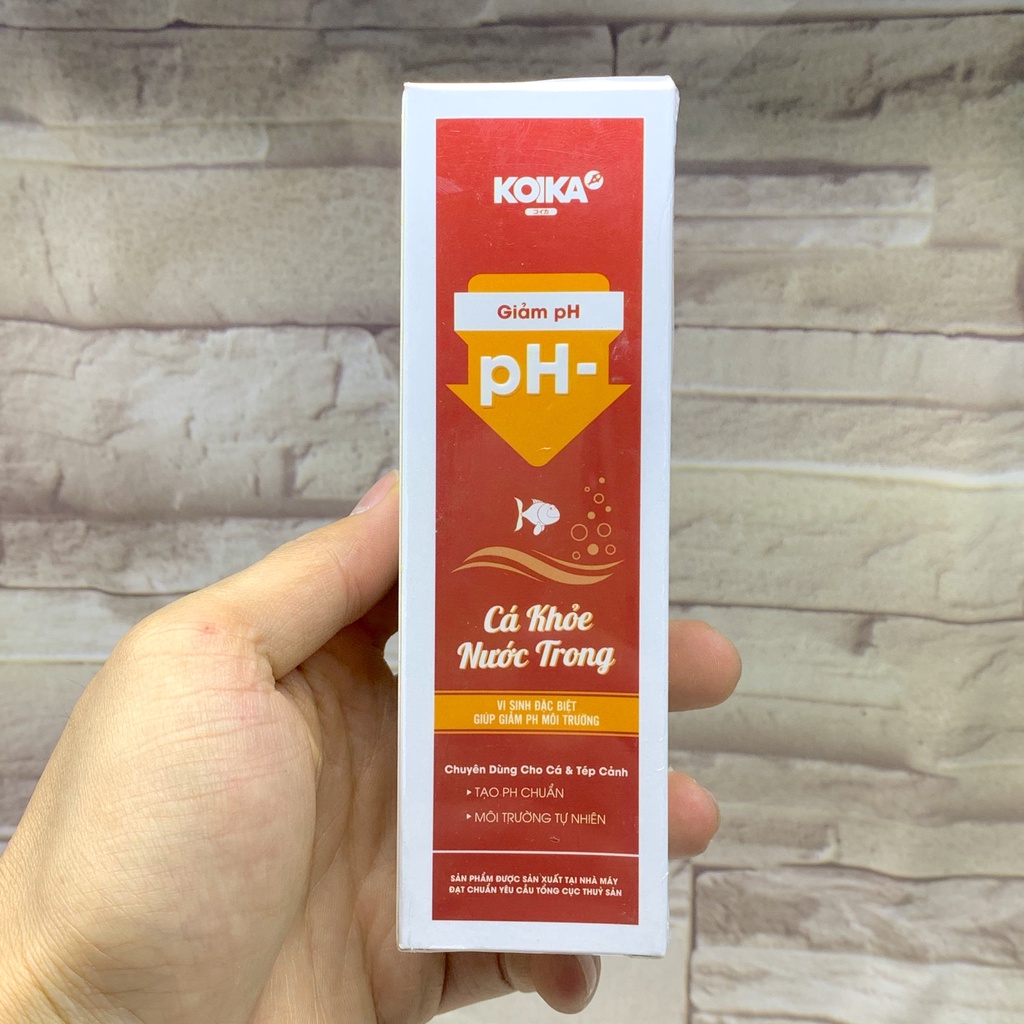 Vi Sinh KOIKA BAC+ Clear PSB Tăng giảm PH cho cá cảnh