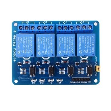 Mạch relay 4 kênh 5V  Module relay 4 kênh cách ly 5V