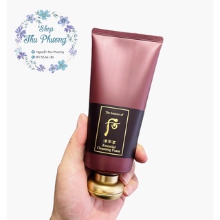 tuýp sữa rửa mặt whoo đỏ full 180ml ( tách set)