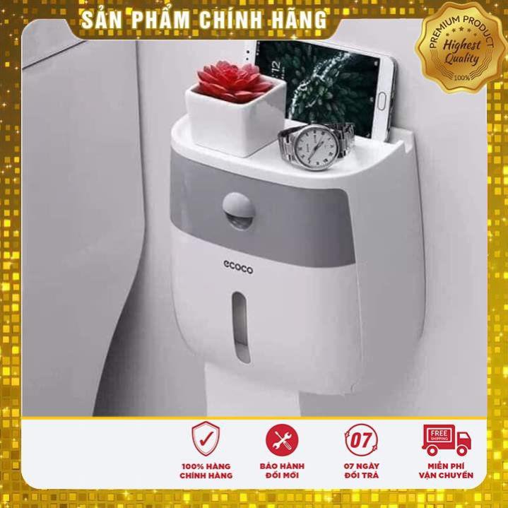 HỘP GIẤY VỆ SINH ECOCO ⚡️ 𝐅𝐑𝐄𝐄 𝐒𝐇𝐈𝐏 ⚡️HỘP ĐỰNG GIẤY VỆ SINH ECOCO 2  TẦNG