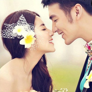 Kẹp tóc hình hoa sứ dễ thương