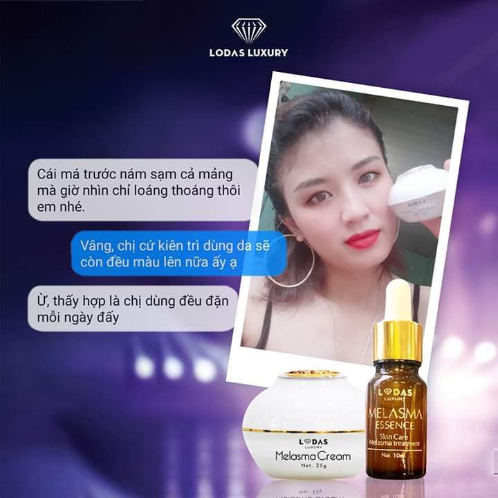 Serum Nám Lodas  - Làm lành và ngăn ngừa những tổn thương trên da một cách toàn thiện tự nhiên