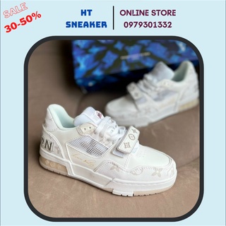 GIÀY SNEAKER LV TRAINER QUAI DÁN BẢN CAO CẤP MỚI NHẤT