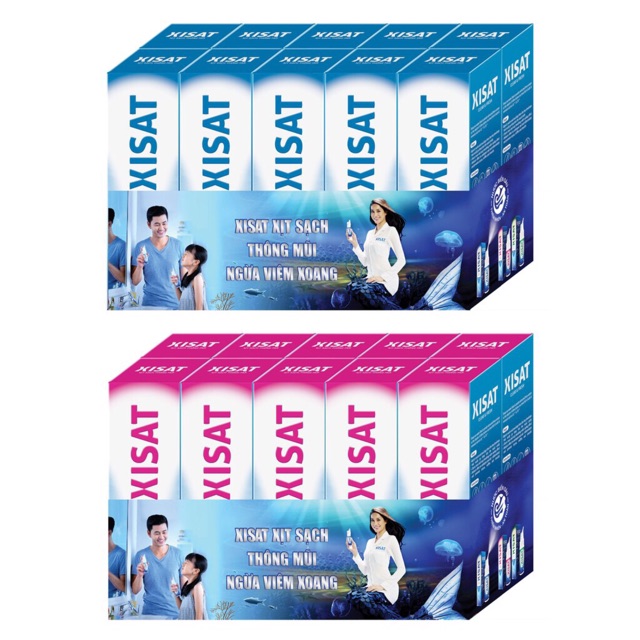 ⭐Nước muối biển Xisat 75ml Trẻ em/ Người lớn