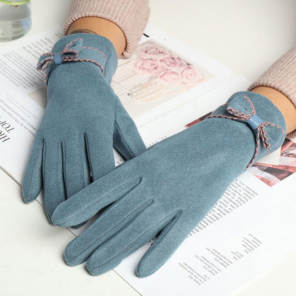 Đôi Găng Tay Hở Ngón Thời Trang Thu Đông Hàn Quốc Cho Nữ